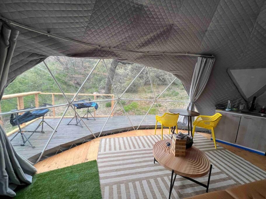 Enchanted Forest Dome ,10-15 Minutes To Kings Canyons-New Pellet Stove For Cozy Warm Nights Dunlap Eksteriør billede
