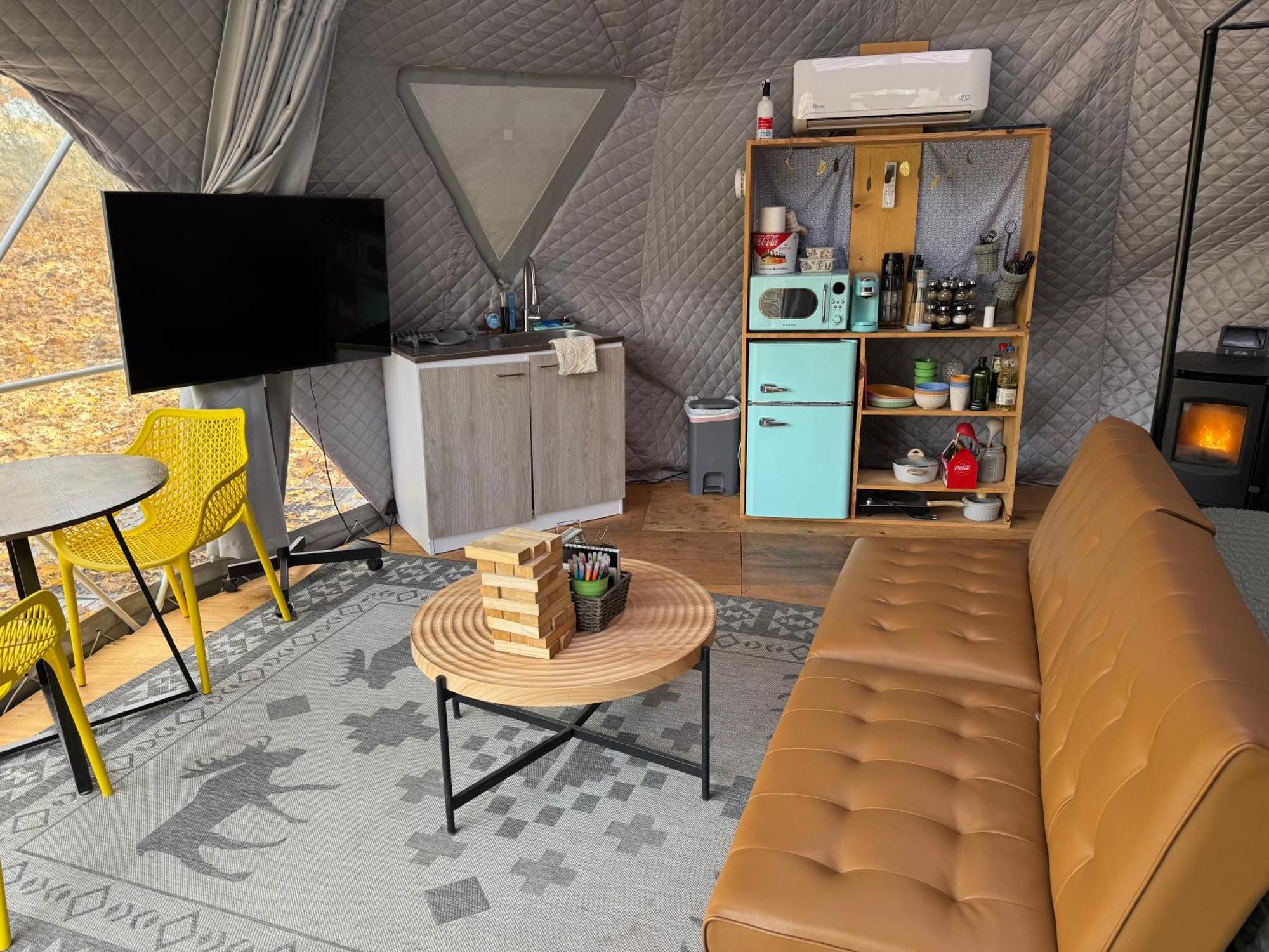 Enchanted Forest Dome ,10-15 Minutes To Kings Canyons-New Pellet Stove For Cozy Warm Nights Dunlap Eksteriør billede
